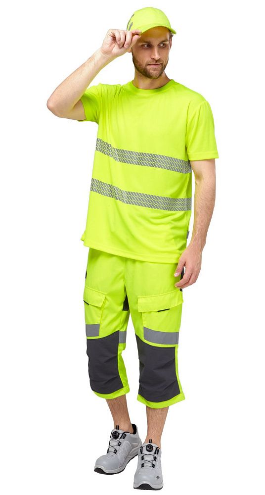 Футболка сигнальная Флинт фл.-желтая