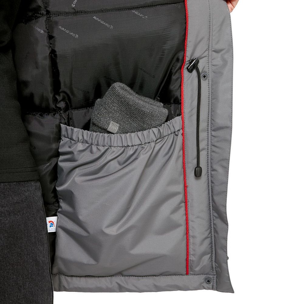 Куртка утепленная женская Альфа NEW серая