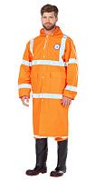 Плащ влагозащитный с СОП 'Triton extra' оранжевого цвета 