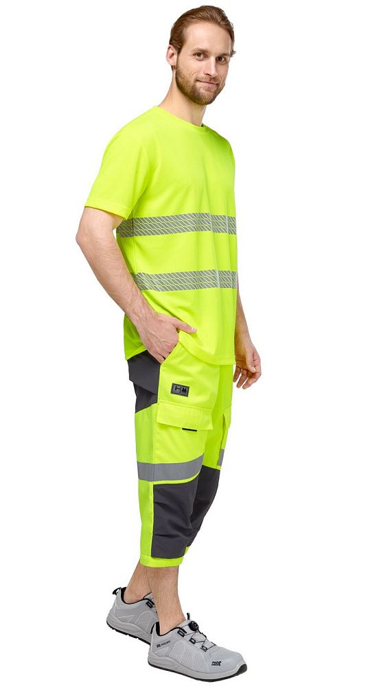 Футболка сигнальная Флинт фл.-желтая