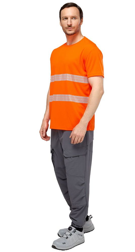 Футболка сигнальная Флинт фл.-оранжевая Футболка сигнальная Флинт фл.-оранжевая